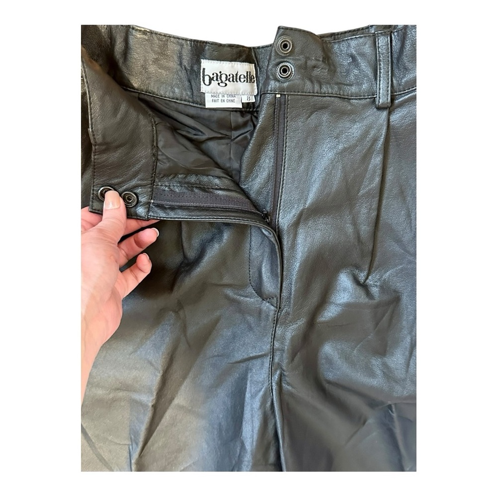 Bagatelle Black High Waist Women's Shorts - Picture 3 of 12